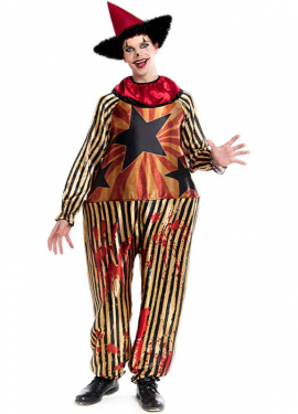 Creepy Clown Costume for Men