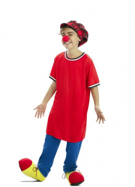 TV Clown Costume for Boys