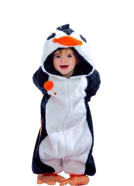 Penguin Romper Costume for 10 month old baby