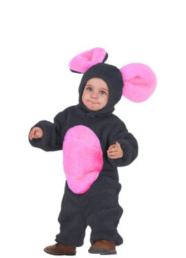 Plush Mouse Costume for children