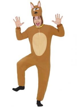 Brown Dog Costume for Men