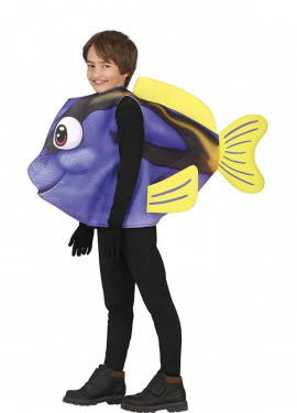 Blue Famous Fish Costume for Kids