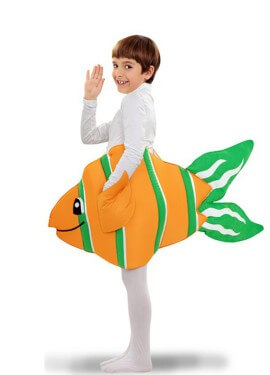 Clownfish Kostüm für Kinder