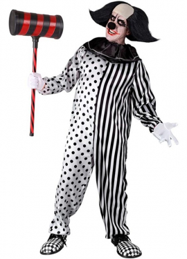 Men's Killer Pierrot Costume