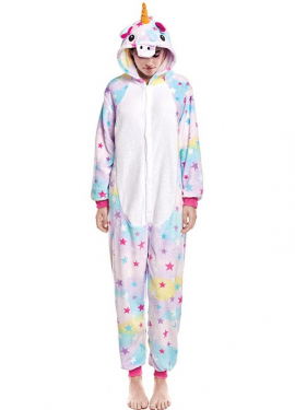 Star Unicorn Pajama Costume for Adults