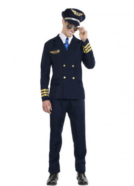 Costume da pilota aereo per un uomo