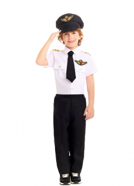 Airplane Pilot Costume for Kids