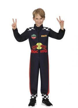 Racing Driver Costume for Boys