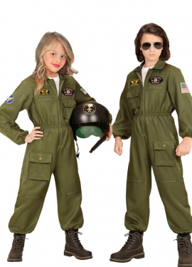 Fighter Jet Pilot Costume for Kids and Teens