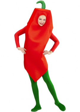 Adult Hot Pepper Costume