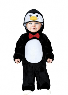 Baby Penguin Hooded Costume