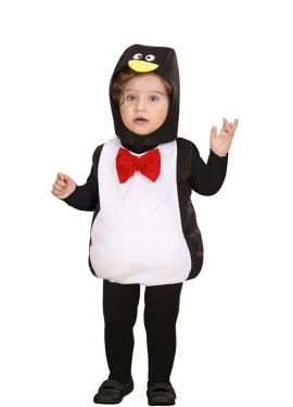 Baby Penguin Costume with Bow Tie