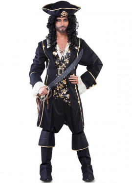 Bolos ruptura Emperador Disfraz de Pirata con Calaveras para hombre