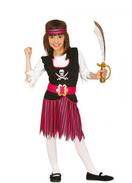 Fato de pirata paquera para menina