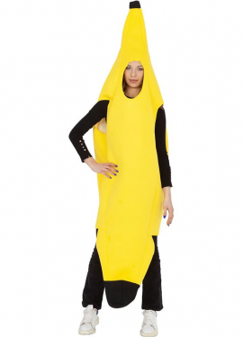 Complete Banana Costume for Adults