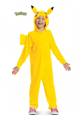 Pokemon Pikachu Costume with Deluxe Tail for Kids