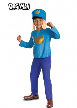 Policeman costume Dog Man Classic for boys