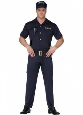 Strong Police Costume for Men