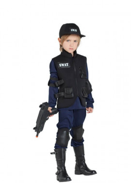 Uniforme de la policía de Nueva York Trajes infantiles Disfraz de
