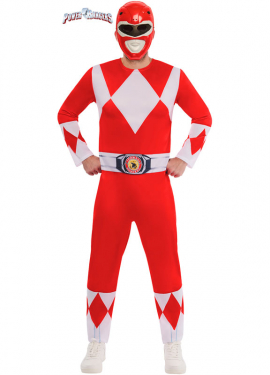 Power costume Red Ranger for men