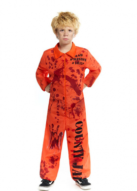 Bloody Prisoner Costume for Boys