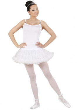 Costume da balletto bianco Prima Ballerina per donna