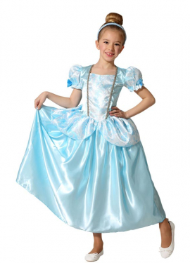 Enchanted Blue Princess Costume for Girls