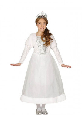 White Dance Princess Costume for Girls