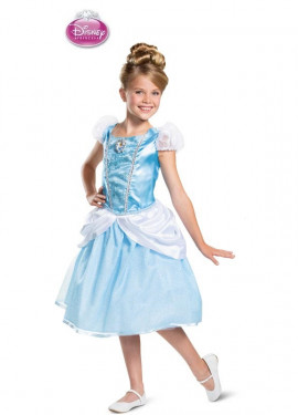 Deluxe Cinderella Princess Costume for Girls