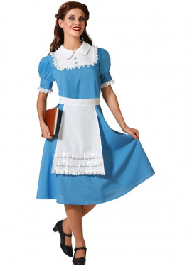 Blue Fairytale Princess Costume for Women