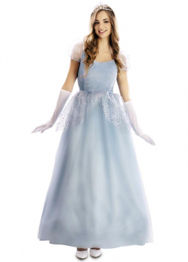 Blue Fairytale Princess Costume for Women
