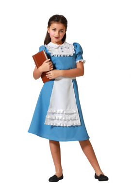 Blue Fairytale Princess Costume for Girls