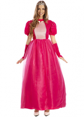 Pink Fairytale Princess Costume for Women