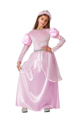 Pink Fairytale Princess Costume for Girls