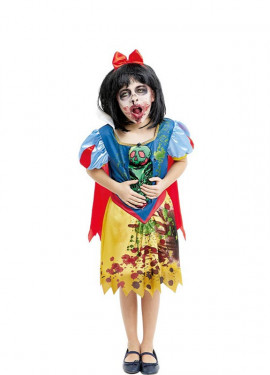 Zombie Snow Princess Costume for Girls and Teens