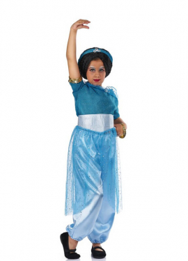 Blue Desert Princess Costume for Girl