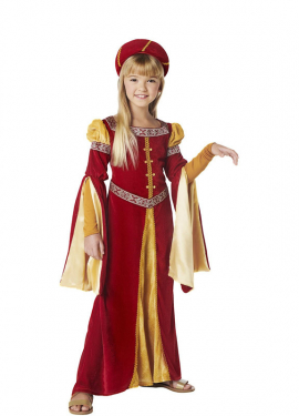 Medieval Renaissance Princess Costume for Girls