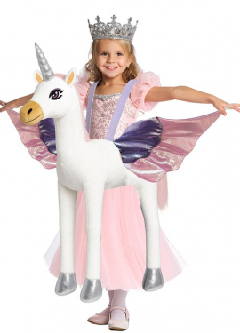 Princess Riding Unicorn Costume for Girls