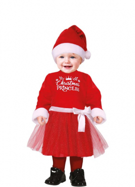 Princess Christmas costume for baby