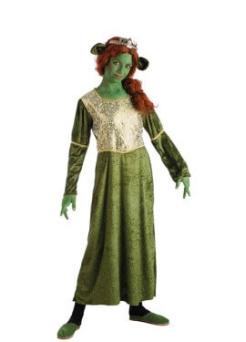 Green Ogre Princess Costume for Girls