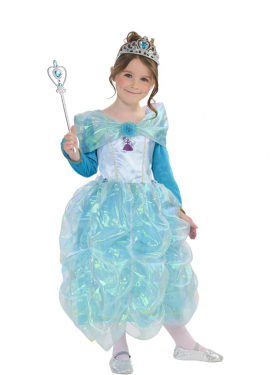Blue Paradise Princess costume for girls