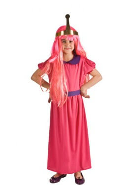 Pink Princess Adventures costume for girls