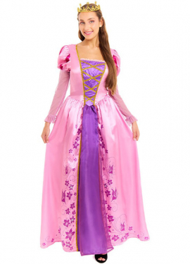 Pink princess costume for women