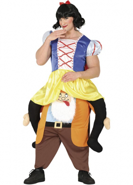 Princess on dwarf costume for men