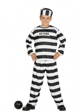 Prisoner costume for children