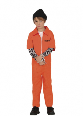 Tattooed Prisoner Costume for Kids
