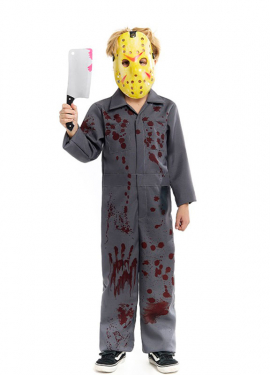Masked Psychopath Costume for Kids