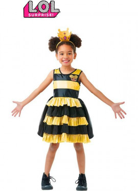 he equivocado El cuarto Renunciar Disfraz de Queen Bee LOL para niña