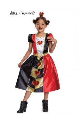 Classic Queen of Hearts costume for girls