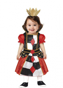 Queen of Hearts costume for girls and babies